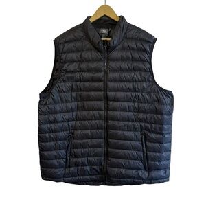 C9 By Champion Size XXL Black Down Filled Puffer Vest Full Zip Outdoor Travel